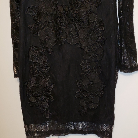 Dance & marvel black lace dress large NWT - Picture 3 of 5